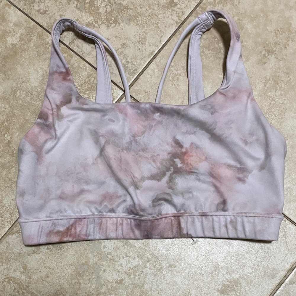 Athleta Exhale Printed Bra - Picture 2 of 5